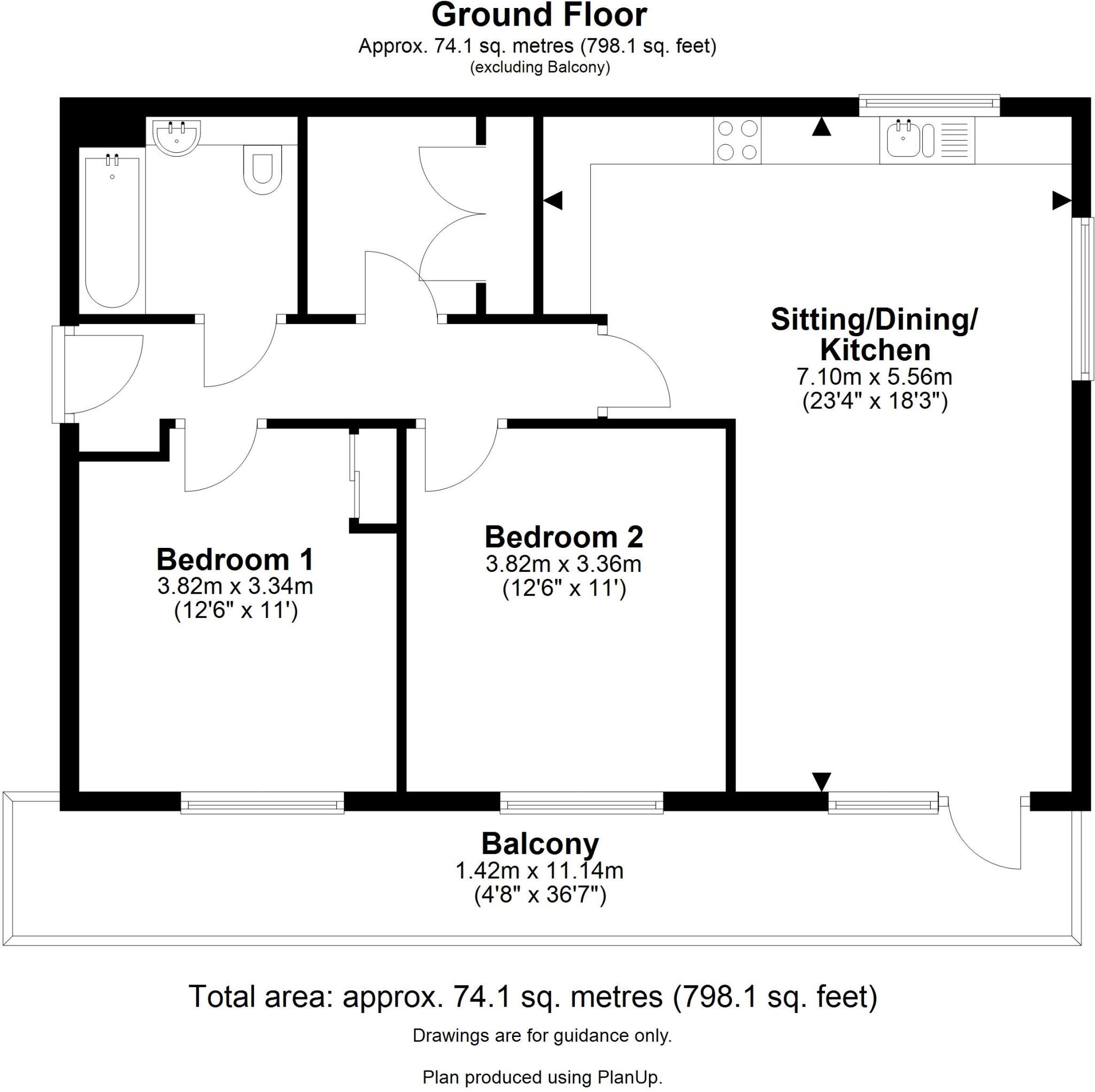 Hobson Road, Trumpington floorplan