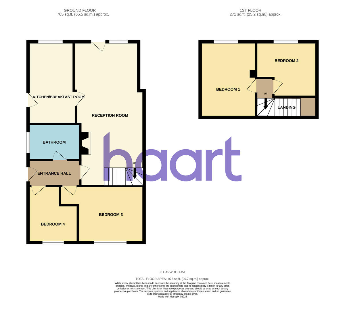 Harwood Avenue, Burton-On-Trent floorplan