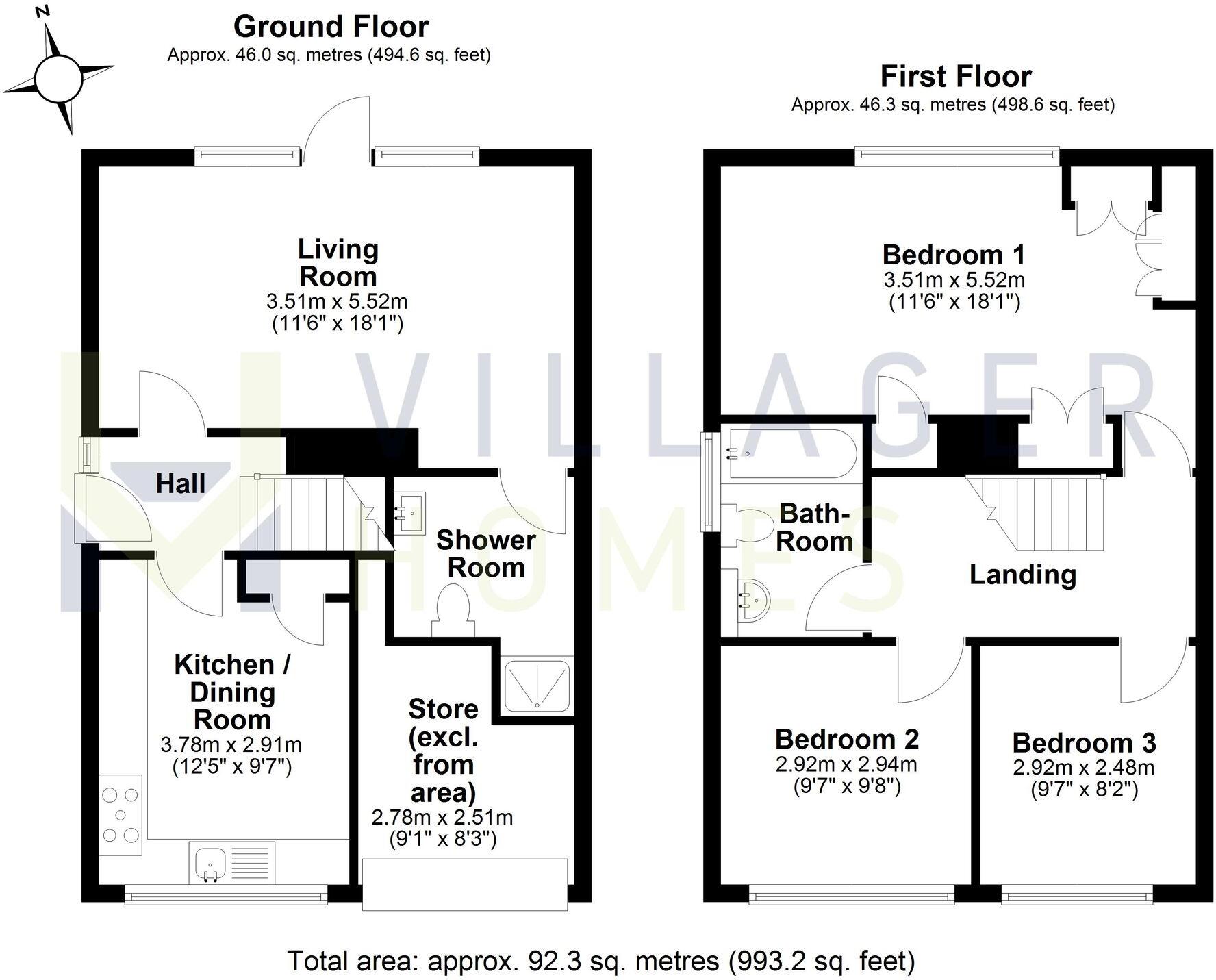 Lenton Close, Brampton, PE28 floorplan