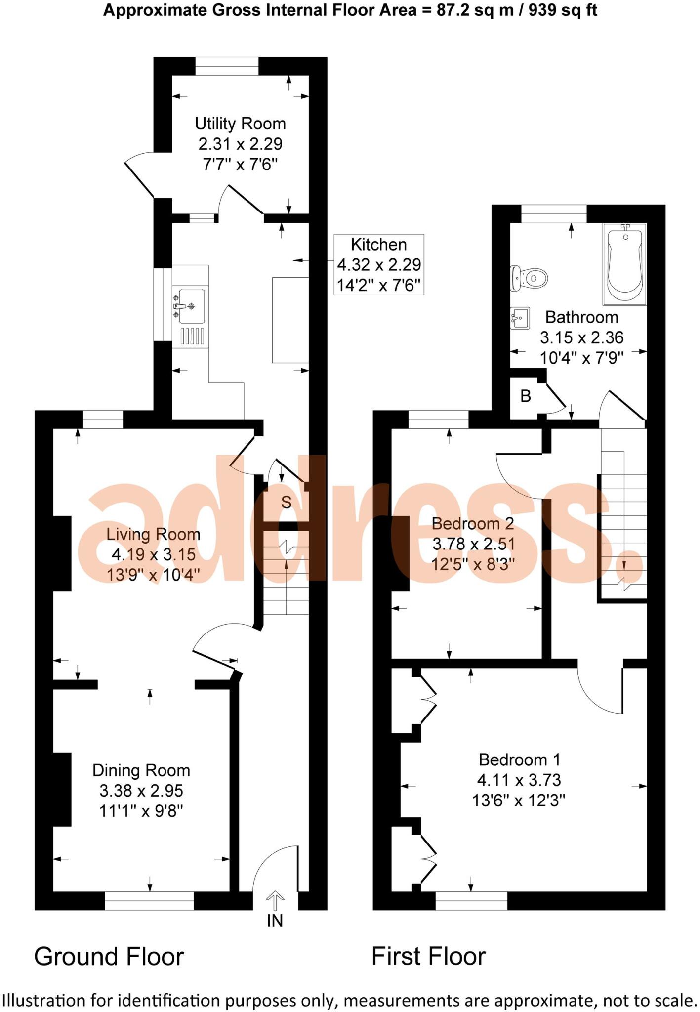 Prescot Street, Chester, CH2 floorplan