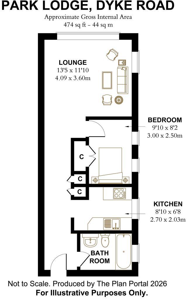 Dyke Road, Hove floorplan
