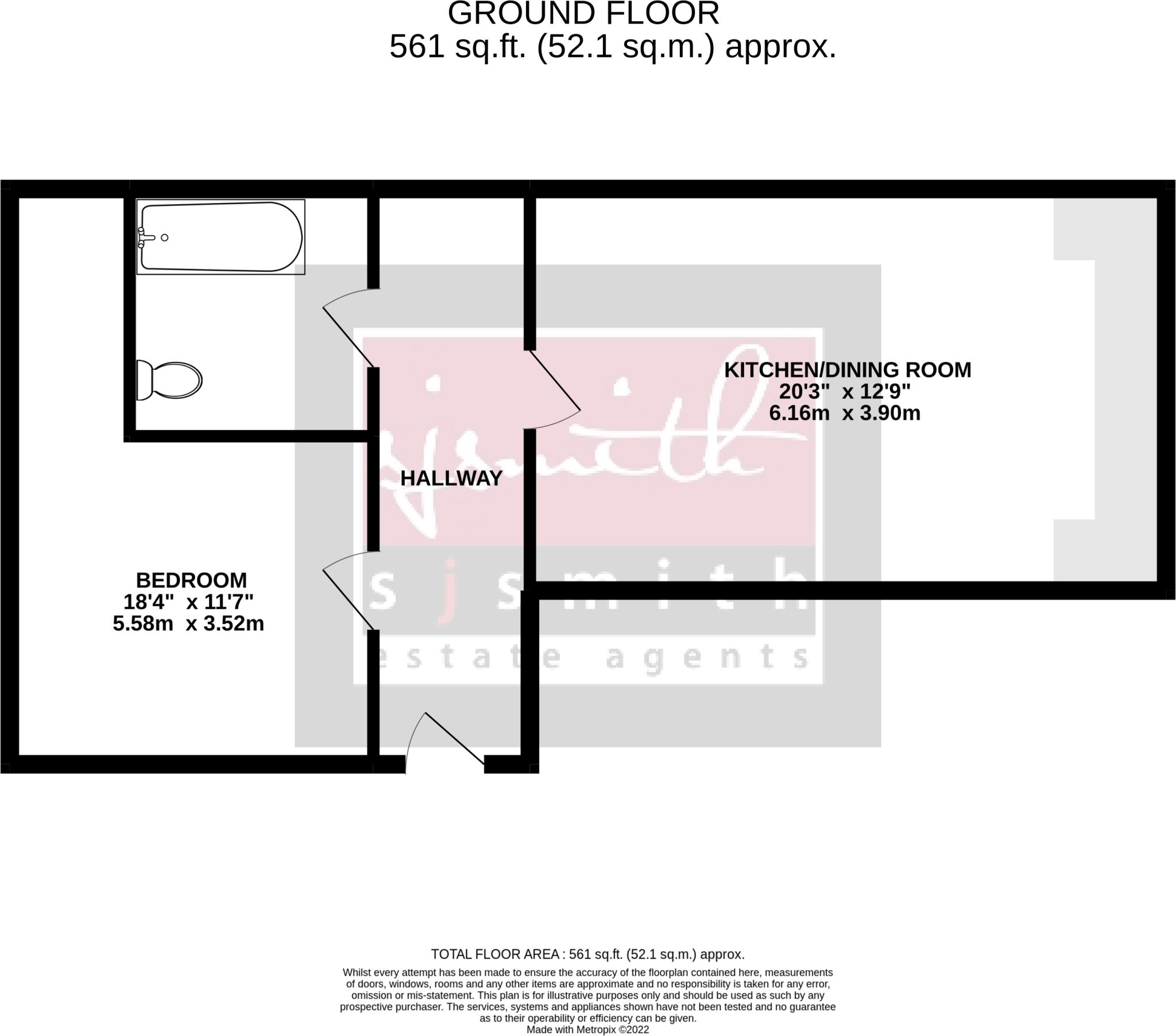 Station Approach, Ashford floorplan