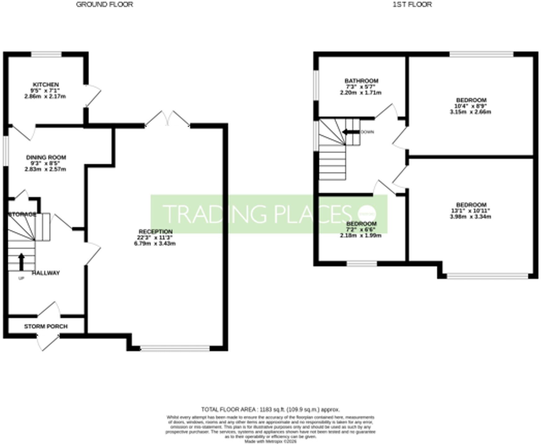 Castleton Avenue, Stretford, M32 floorplan