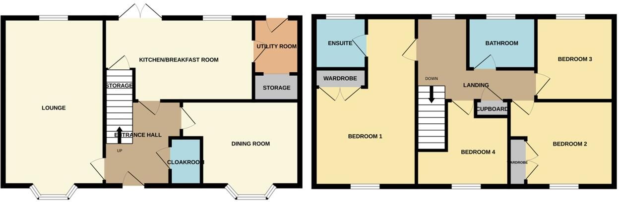 Tilia Way, Bourne, PE10 floorplan
