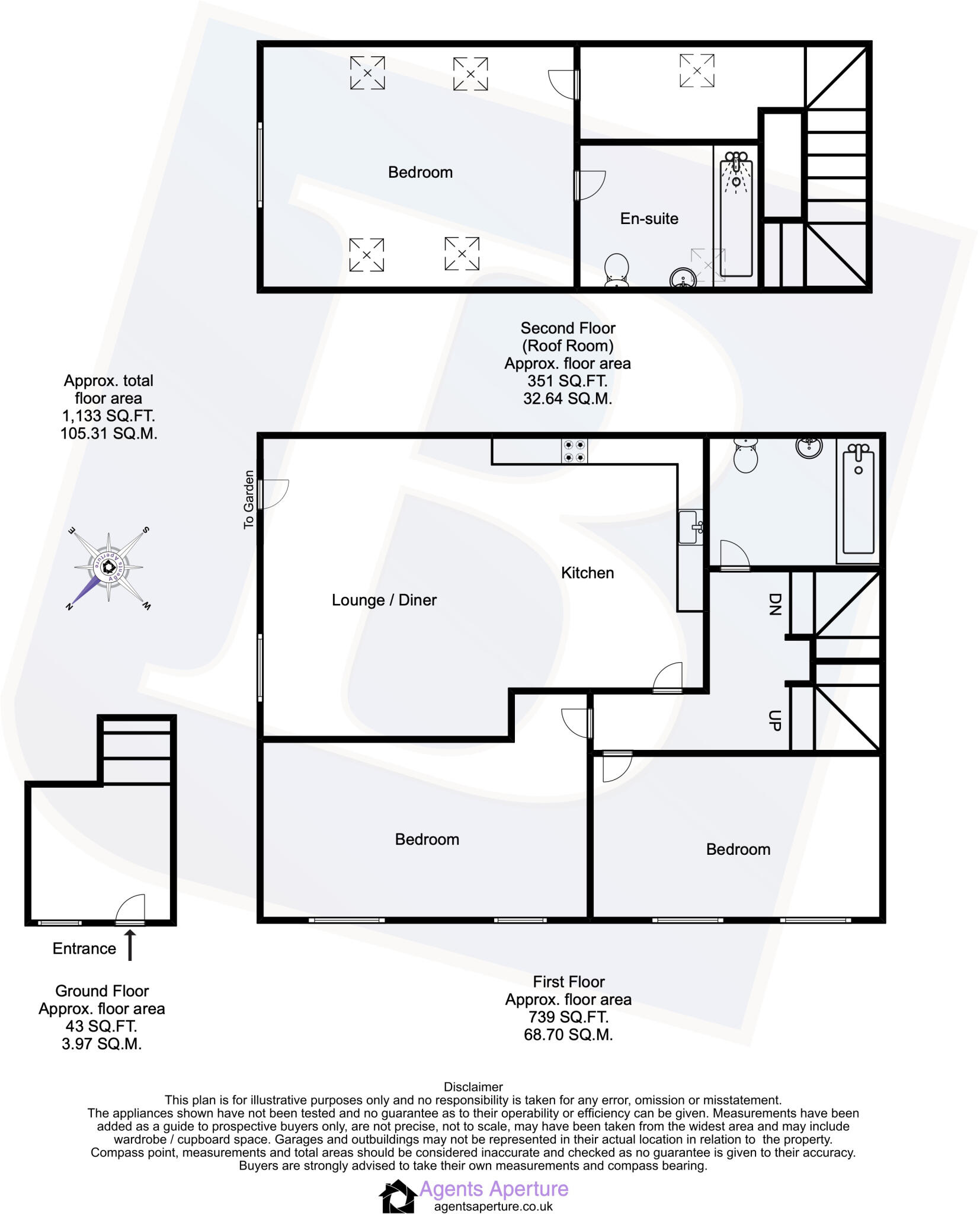 Tees Drive, Noak Hill, RM3 floorplan