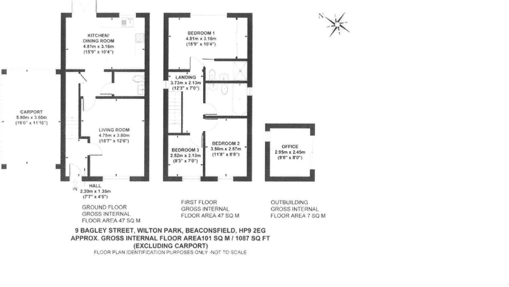 Bagley Street, Wilton Park, HP9 floorplan