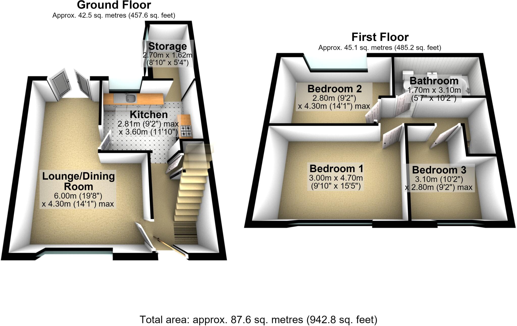 Chesterton Road, Manchester floorplan