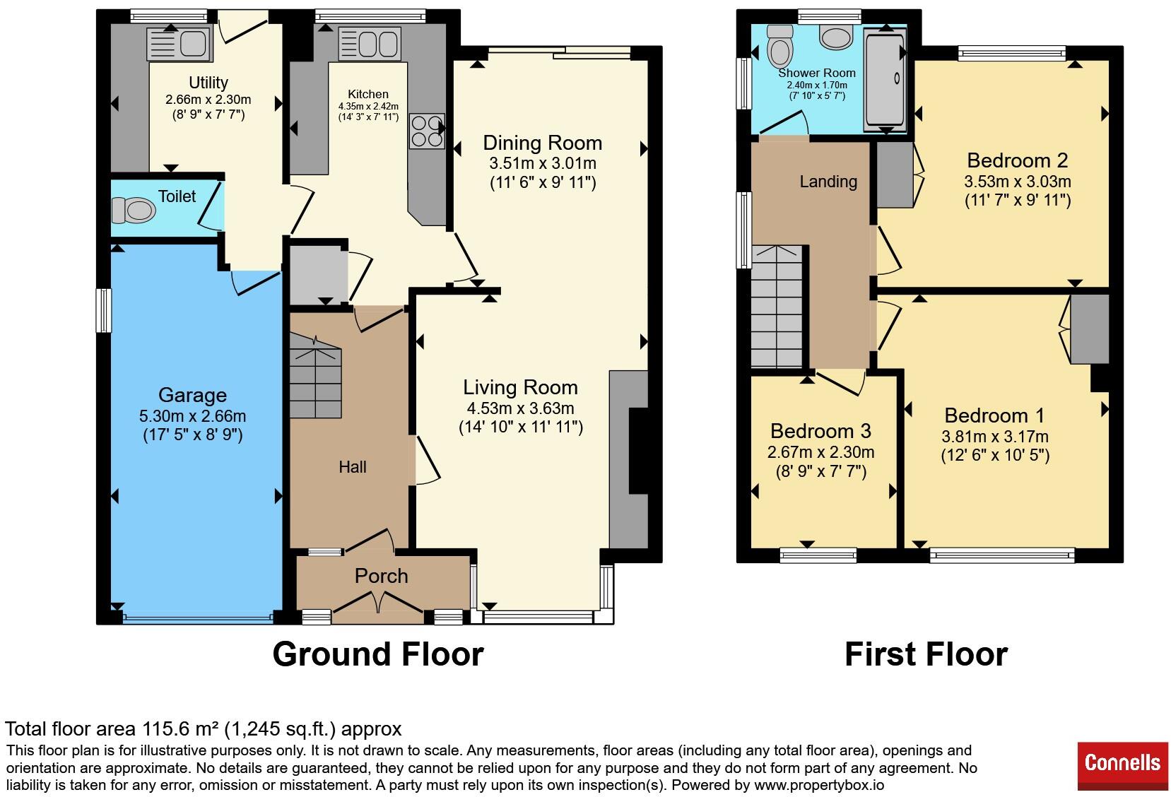 Marlborough Crescent, Long Hanborough, WITNEY floorplan
