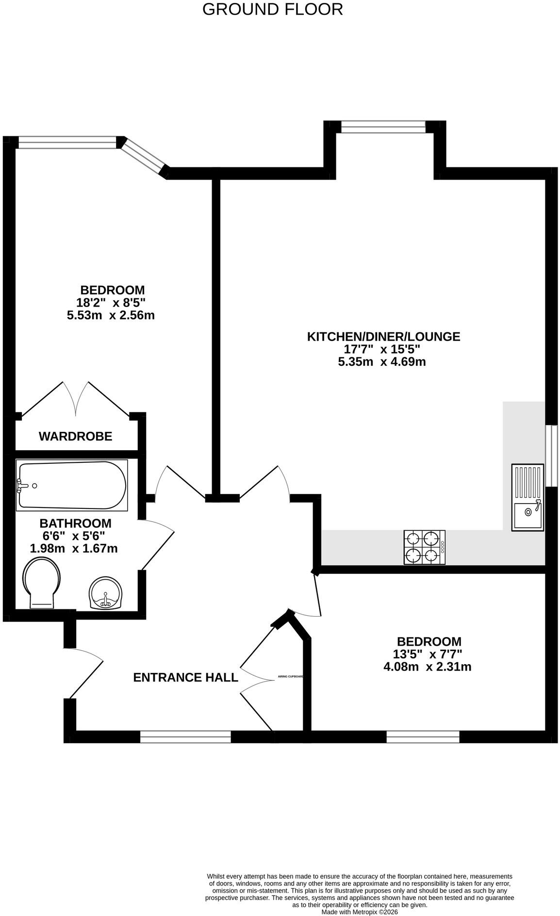 The Savoy, Station Road, Shirehampton, Bristol floorplan