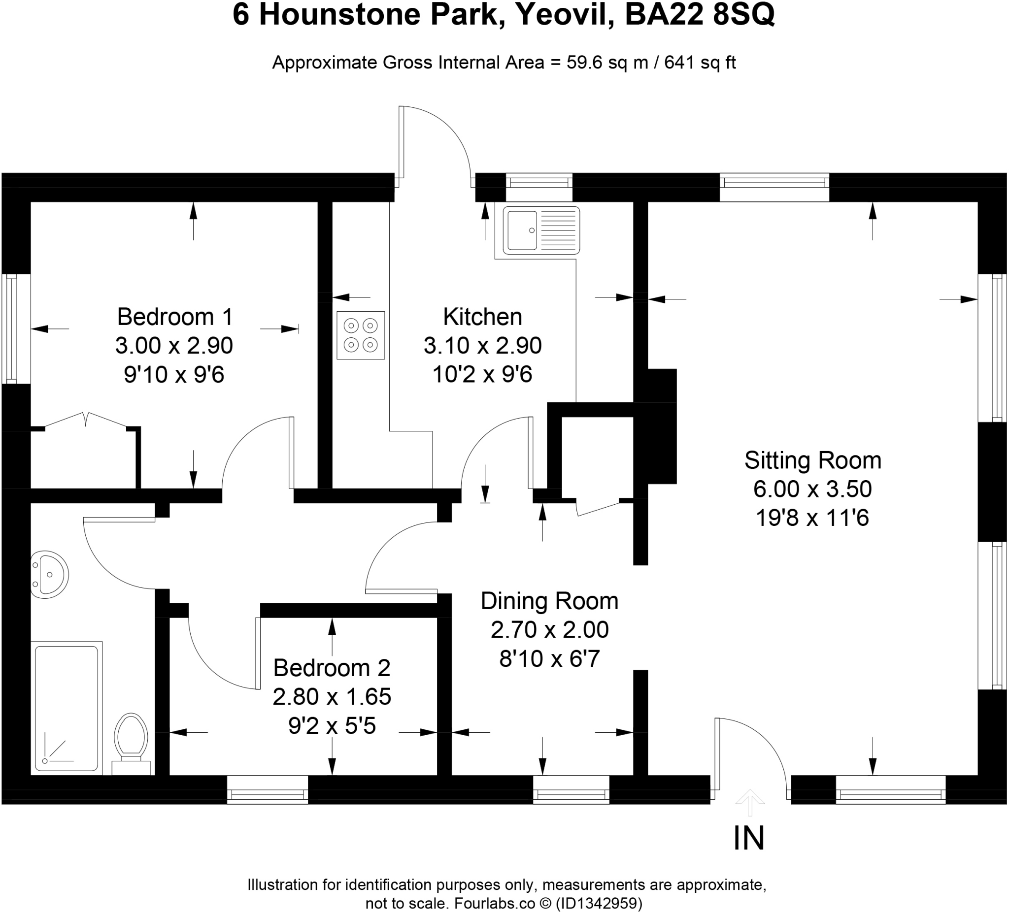 Hounstone Park, Yeovil floorplan