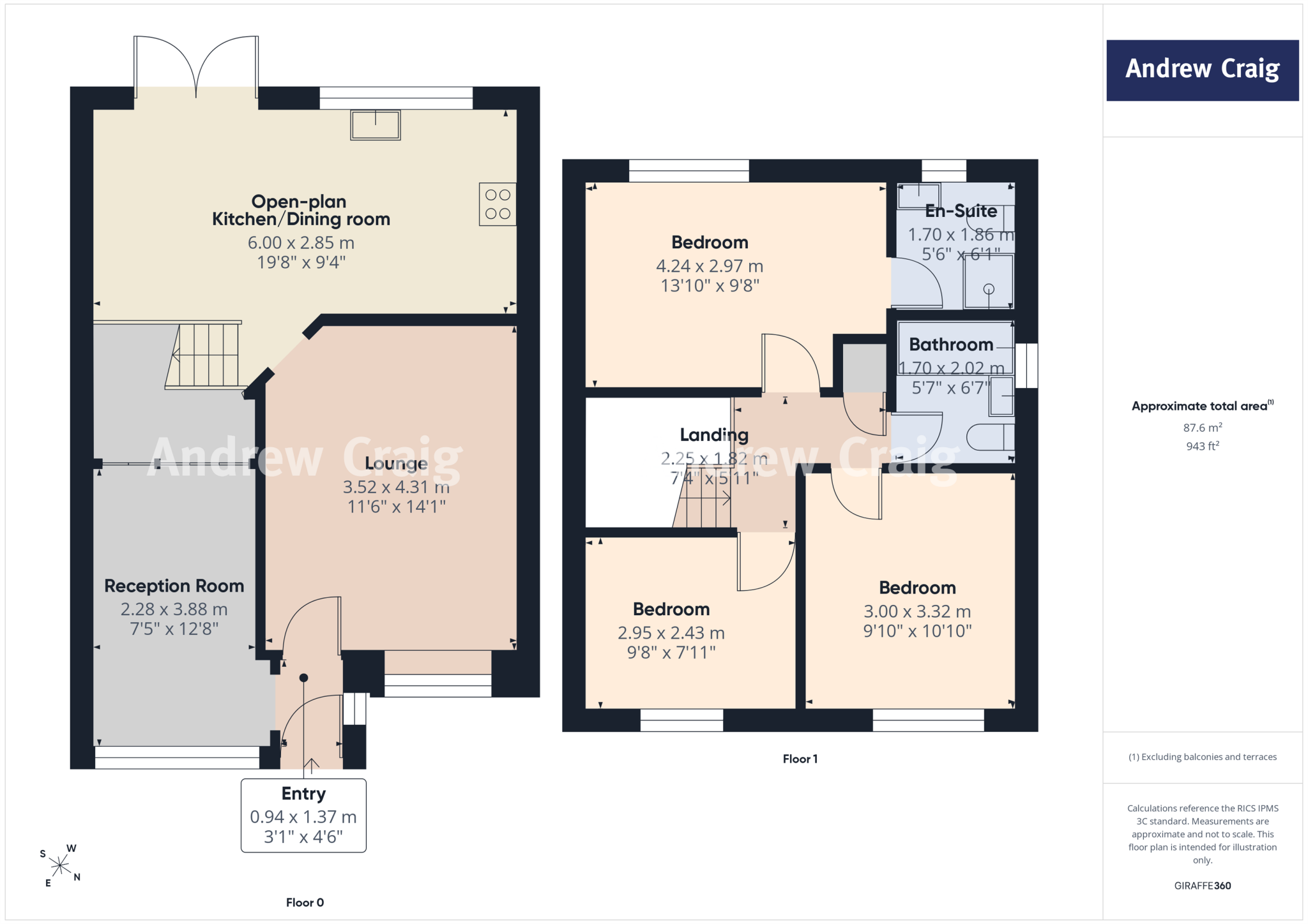Hoyle Fold, Thristley Wood floorplan