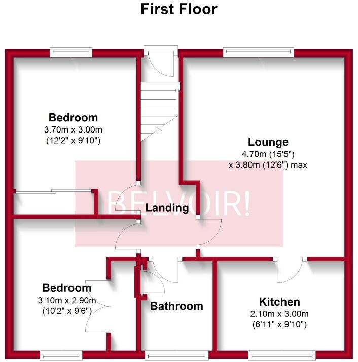 Gairloch Crescent, Redding, FK2 floorplan