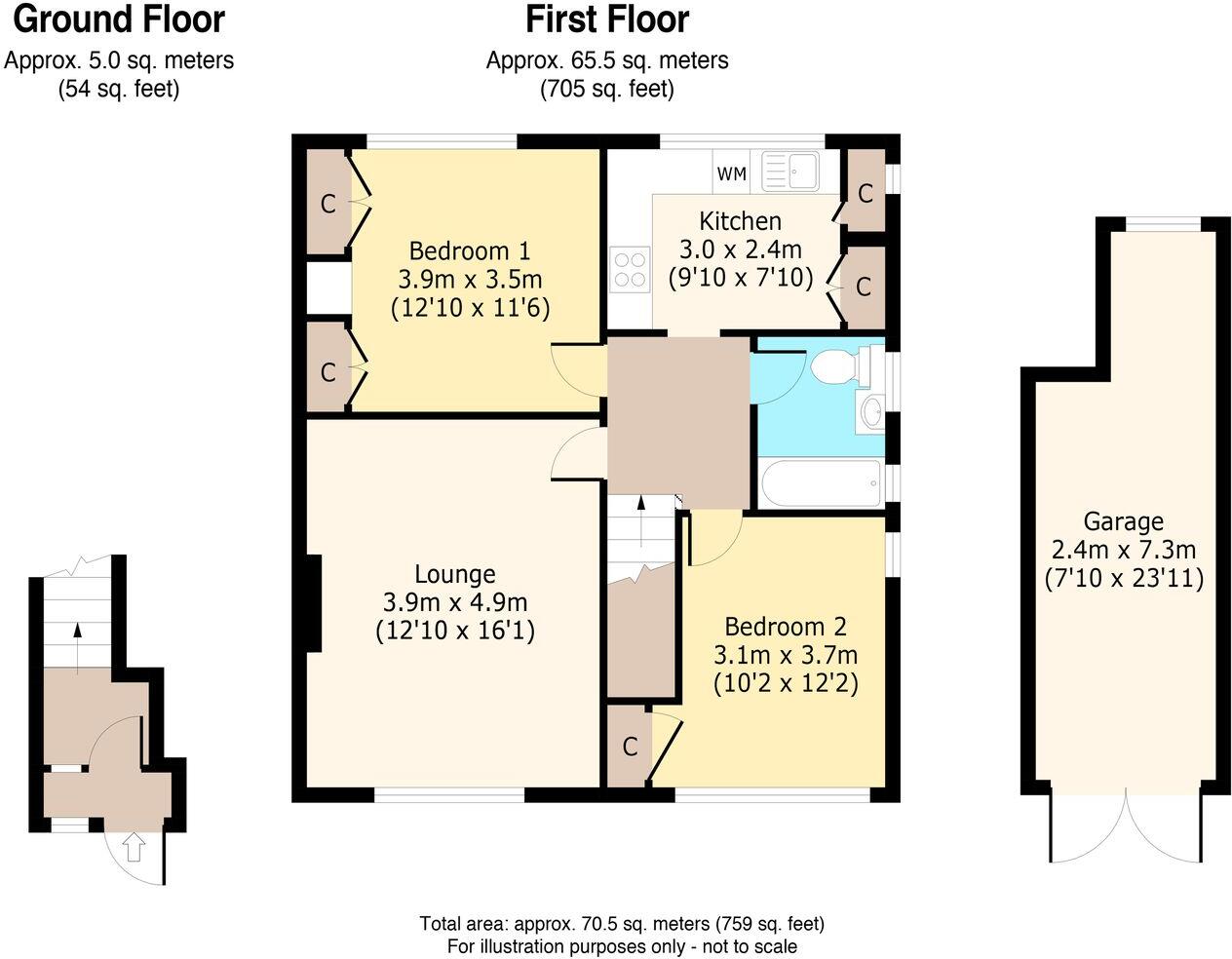 Bexley Road, London, SE9 floorplan