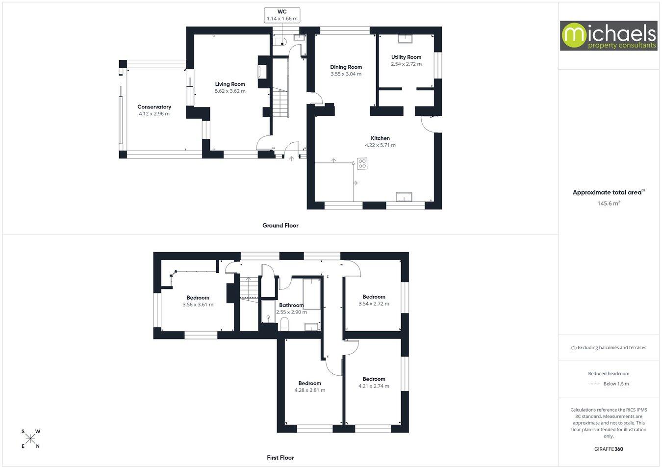 De Veres Road, Halstead, CO9 floorplan