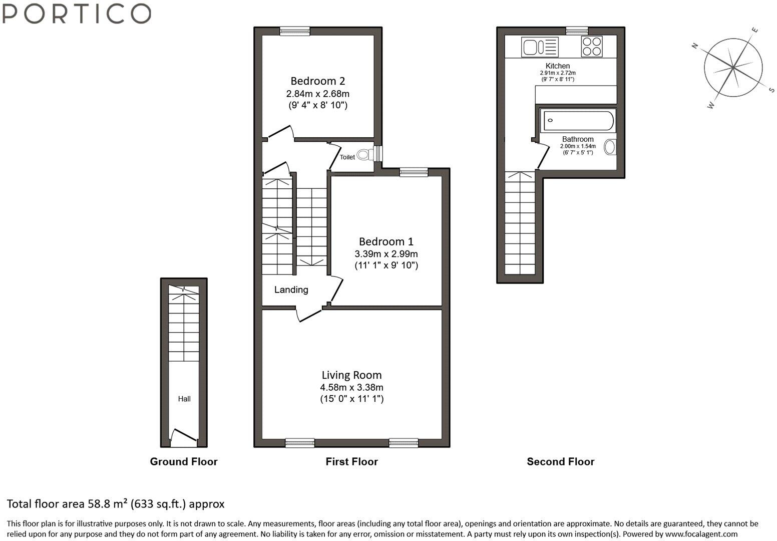 Tintern Street, London floorplan