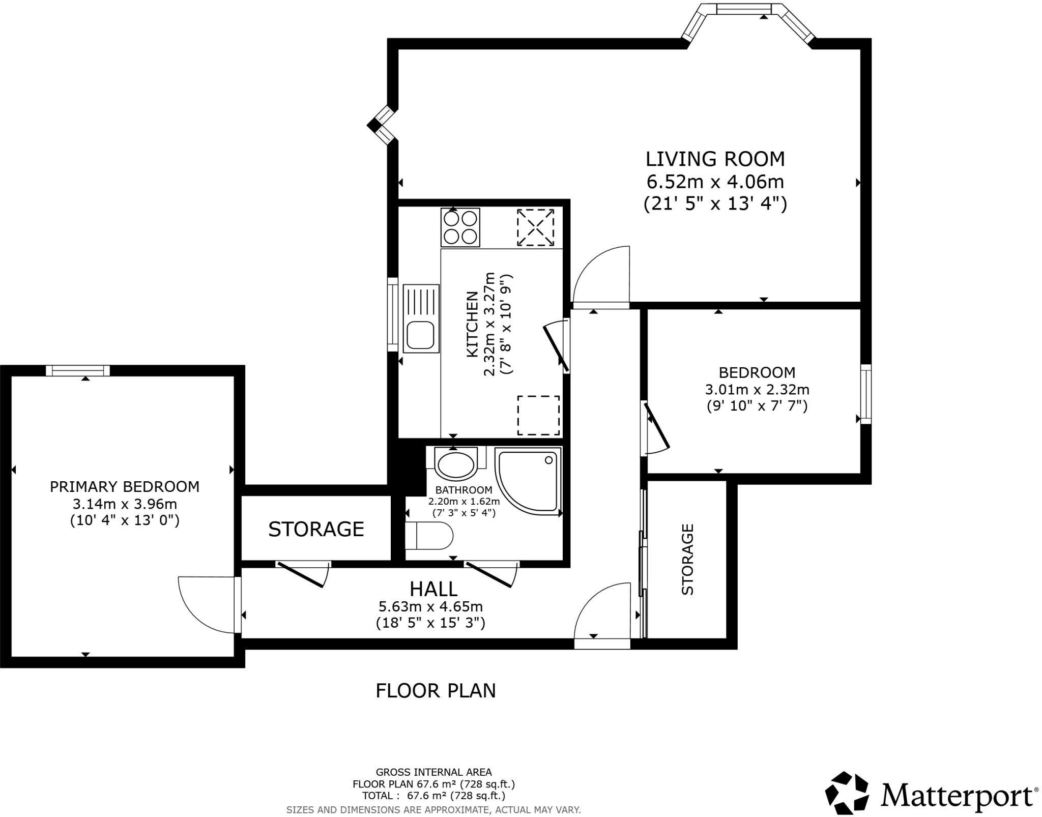 Mitre Court, Broomhill, Glasgow, G11 floorplan
