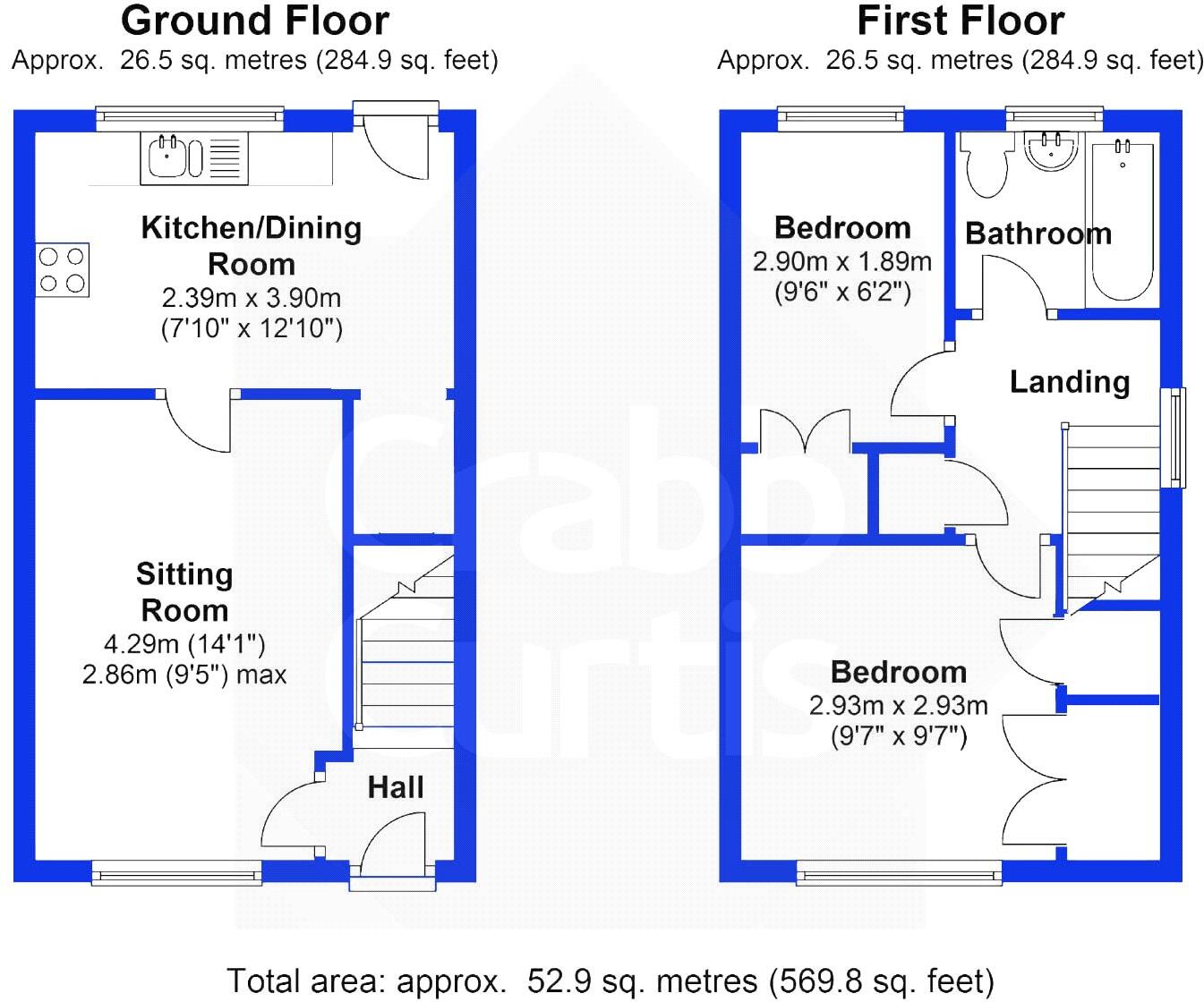 Horsepool Hollow, Leamington Spa, CV31 floorplan