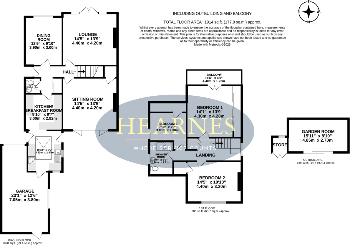 Napier Road, Hamworthy, Poole, BH15 floorplan