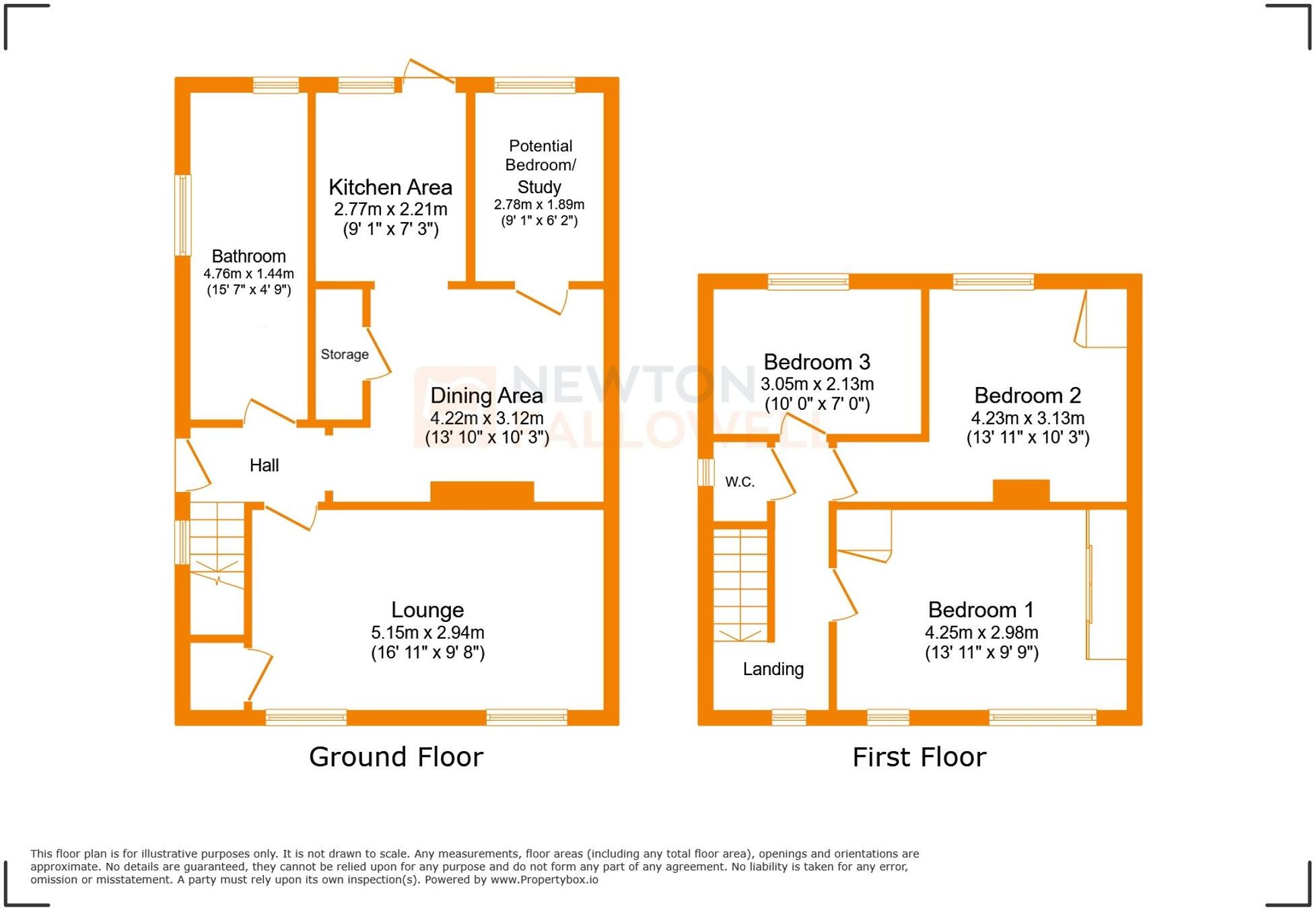 Bramley Road, Birstall, LE4 floorplan