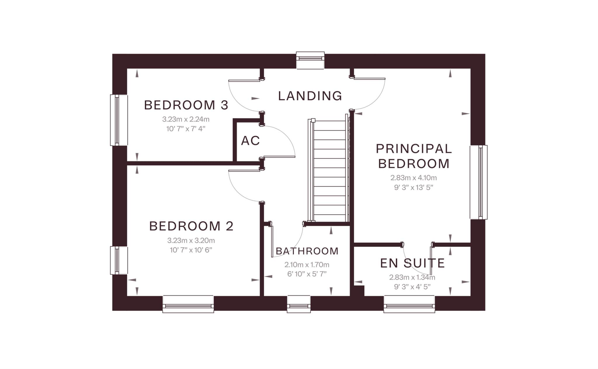 Scholars Court, Malvern floorplan