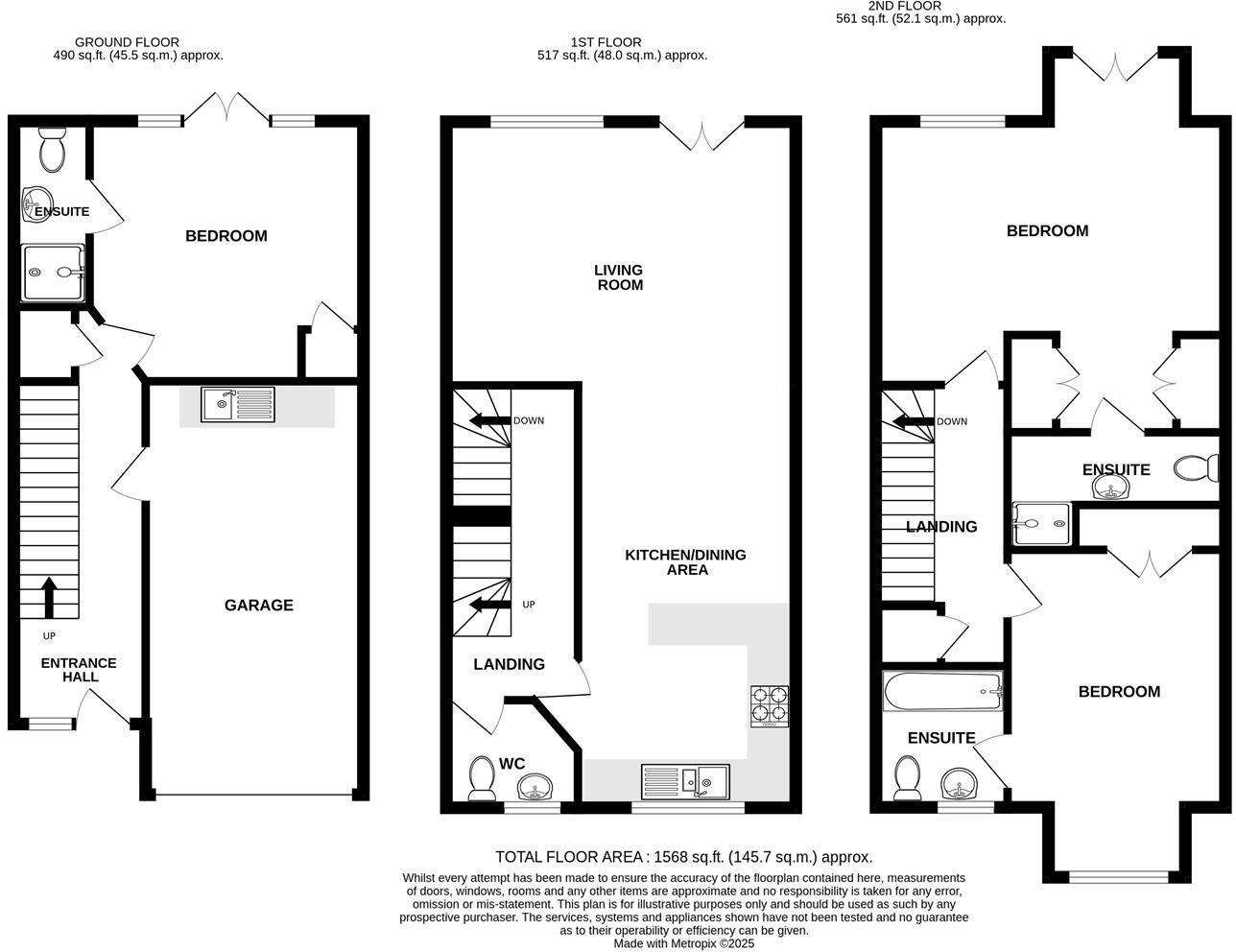Silver Strand East, Eastbourne, East Sussex floorplan