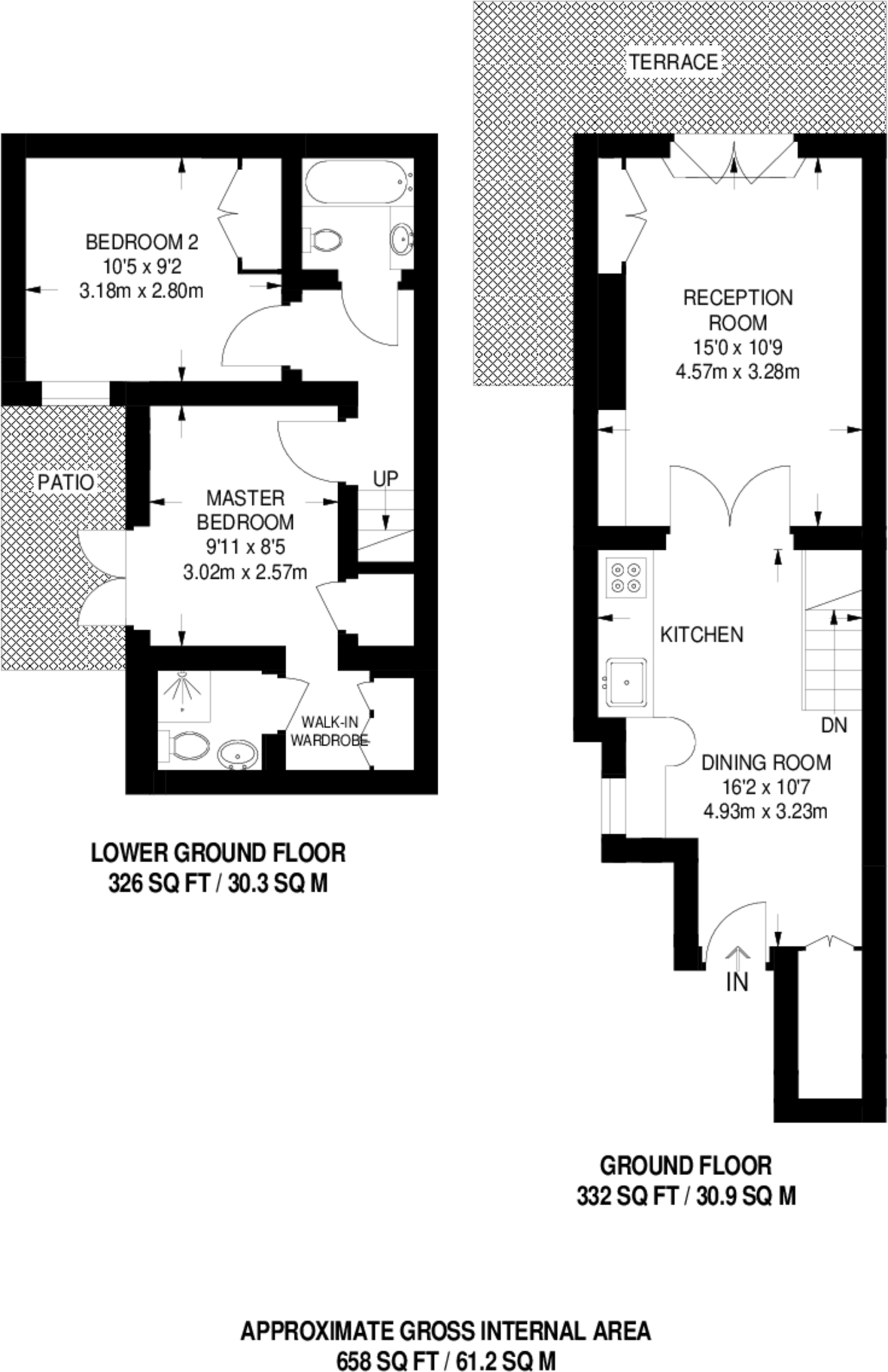 Collingham Place, Earls Court, London, SW5 floorplan