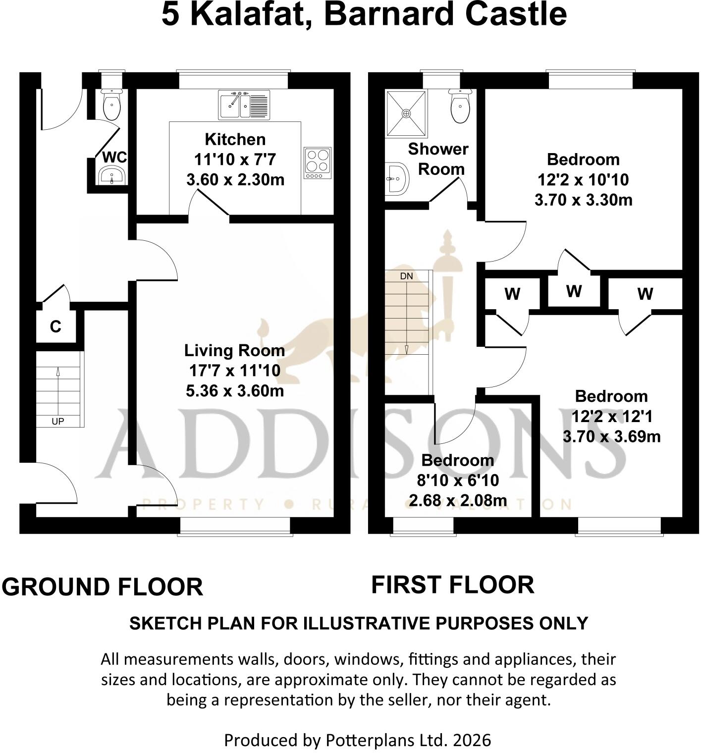 5 Kalafat, Barnard Castle floorplan