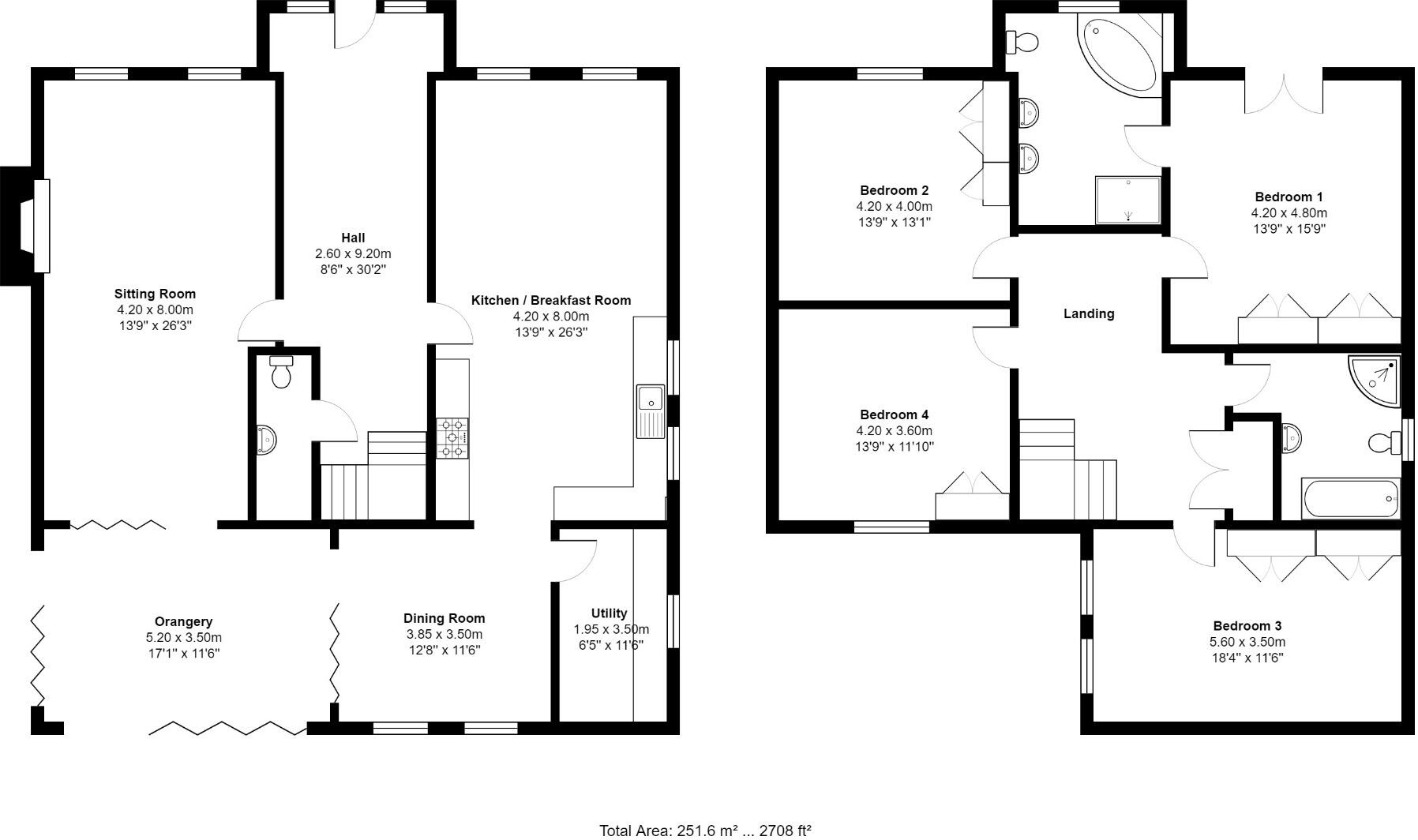 Mill Gardens, Snettisham floorplan