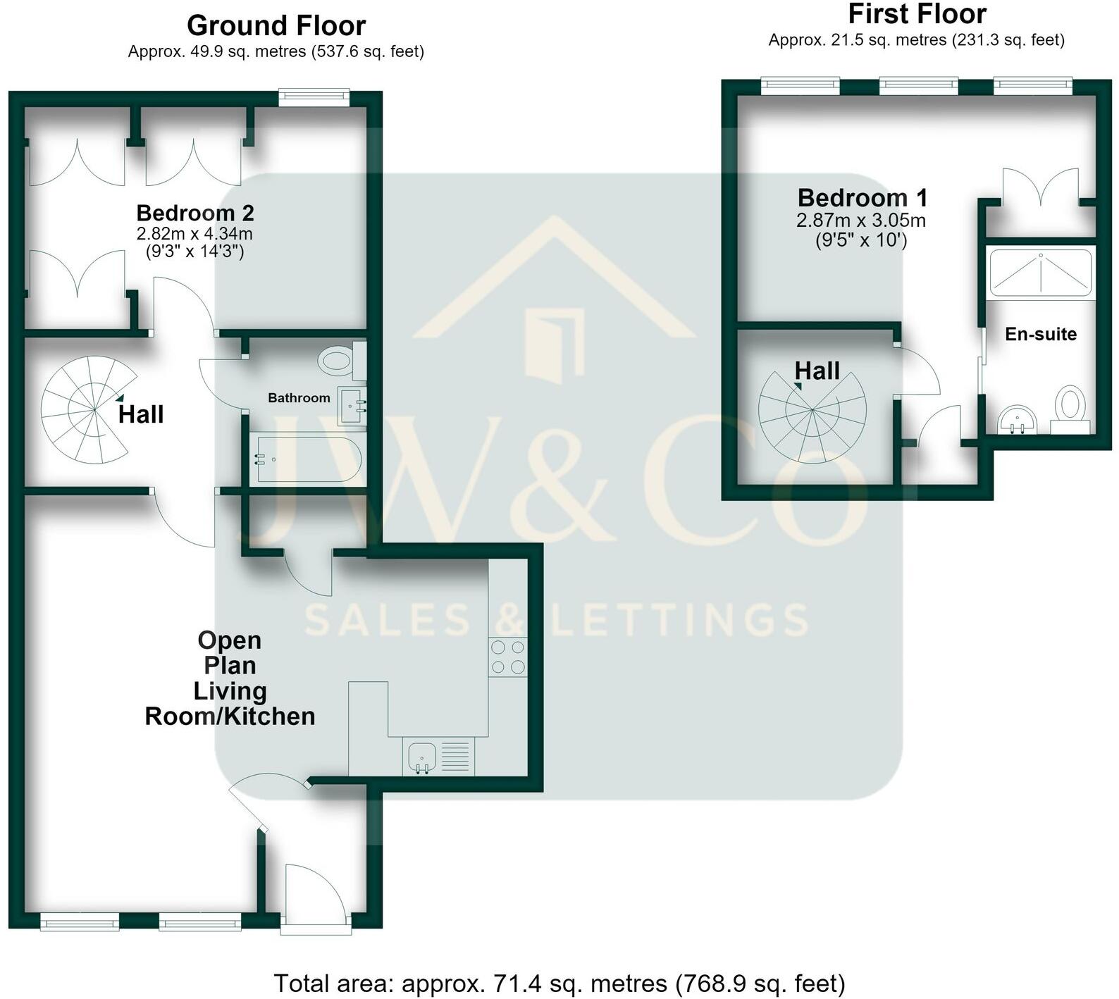 Broadwater Road, Griffin Place Broadwater Road, AL7 floorplan