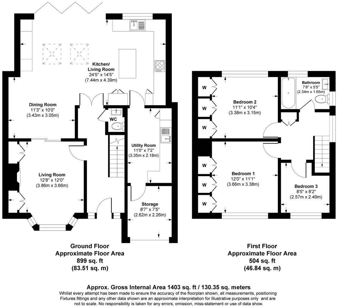 Hayman Avenue, Leigh, WN7 3UF floorplan