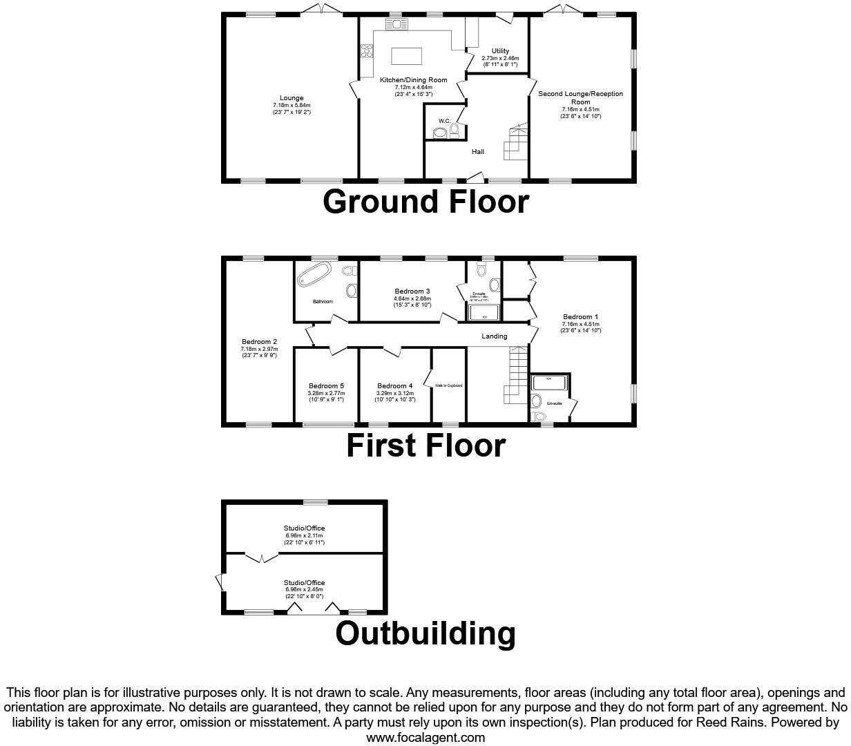 Bowers Lane, Nateby, Preston, Lancashire, PR3 floorplan