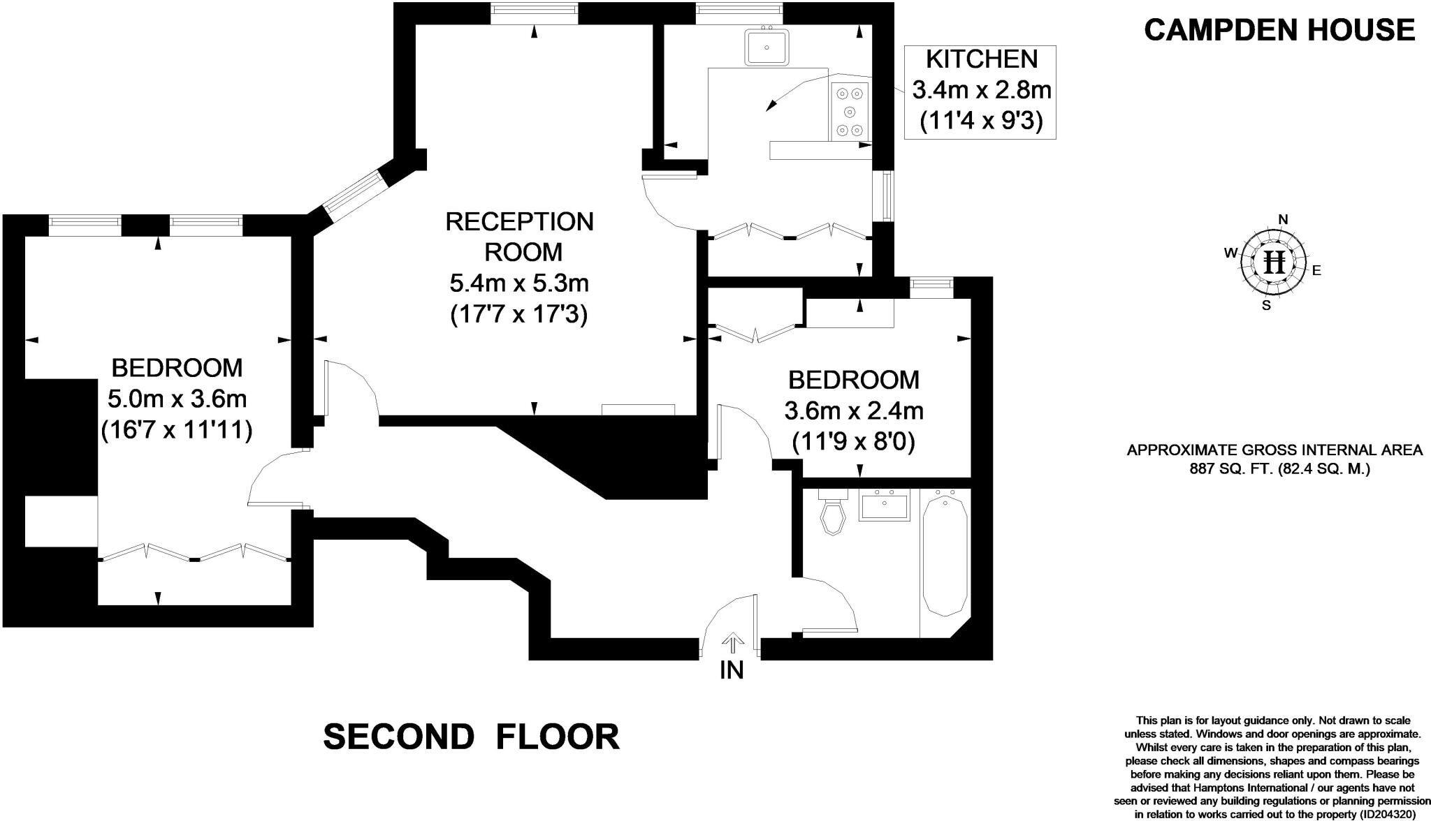 Sheffield Terrace London W8 floorplan