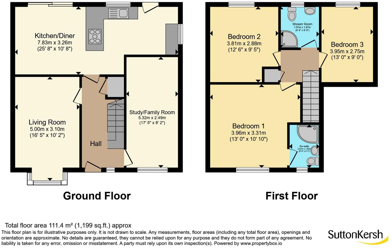 Swan Crescent, Liverpool, Merseyside, L15 floorplan