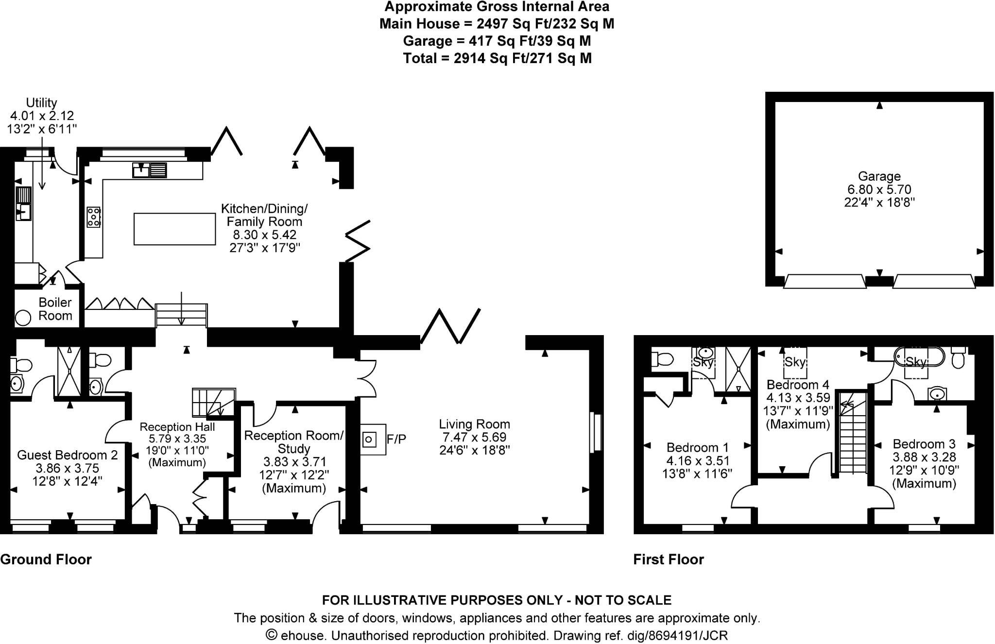 Barhill Drive, Tushingham, Nr Malpas floorplan