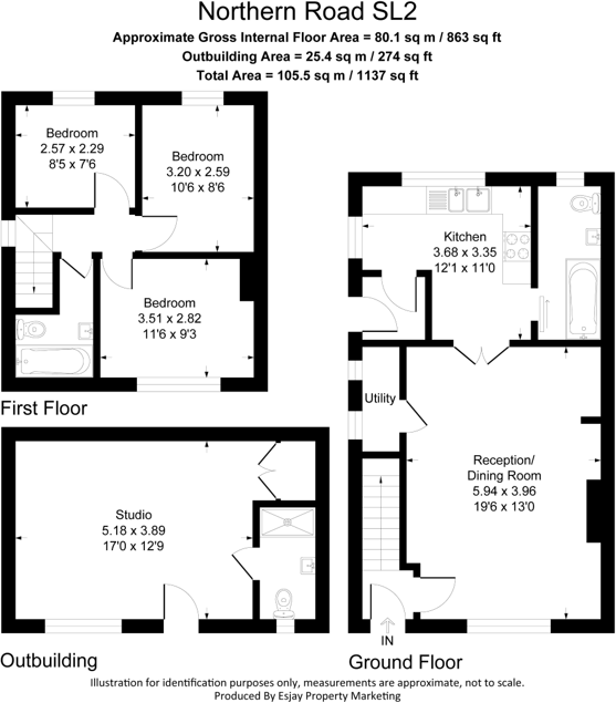 Off Farnham Road floorplan