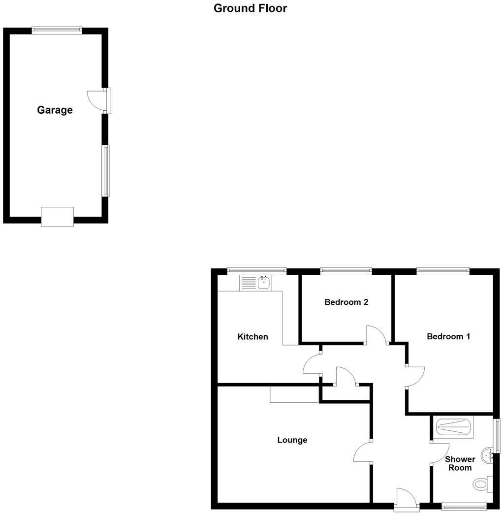 Denbigh Close, Knypersley, Biddulph, Staffordshire Moorlands floorplan