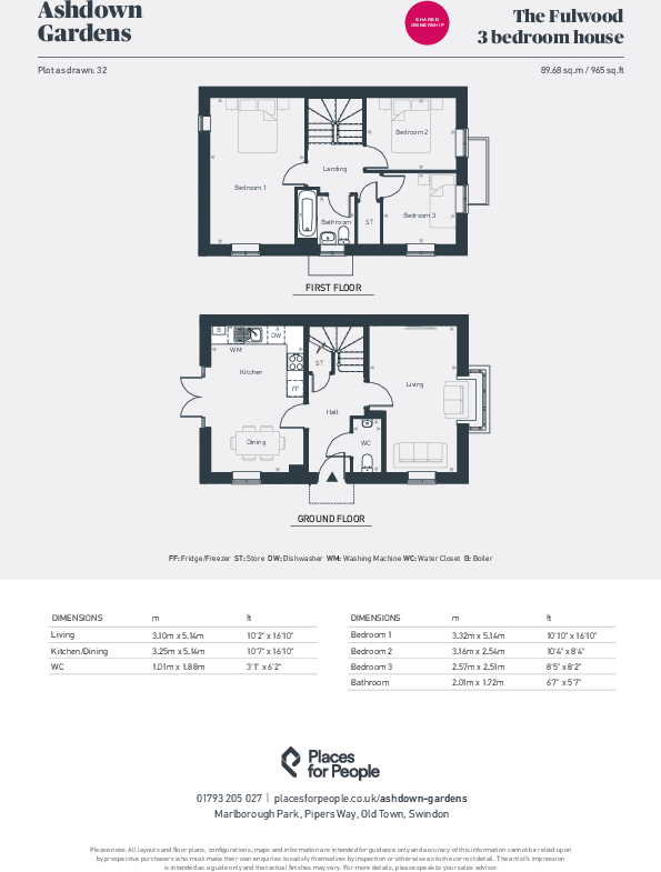 Marlborough Park,
Swindon,
SN31FX floorplan