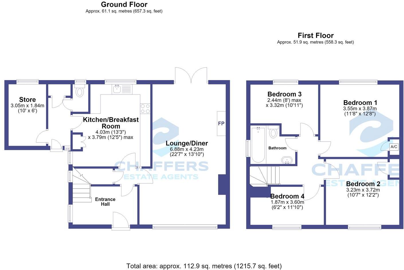 New Street, Marnhull, Sturminster Newton floorplan