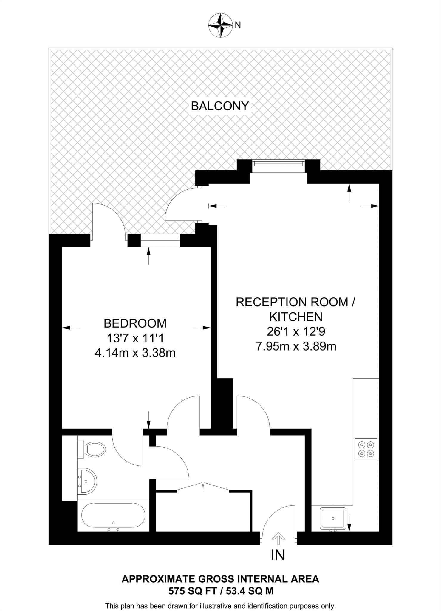 Regency Heights, Park Royal, London, NW10 floorplan