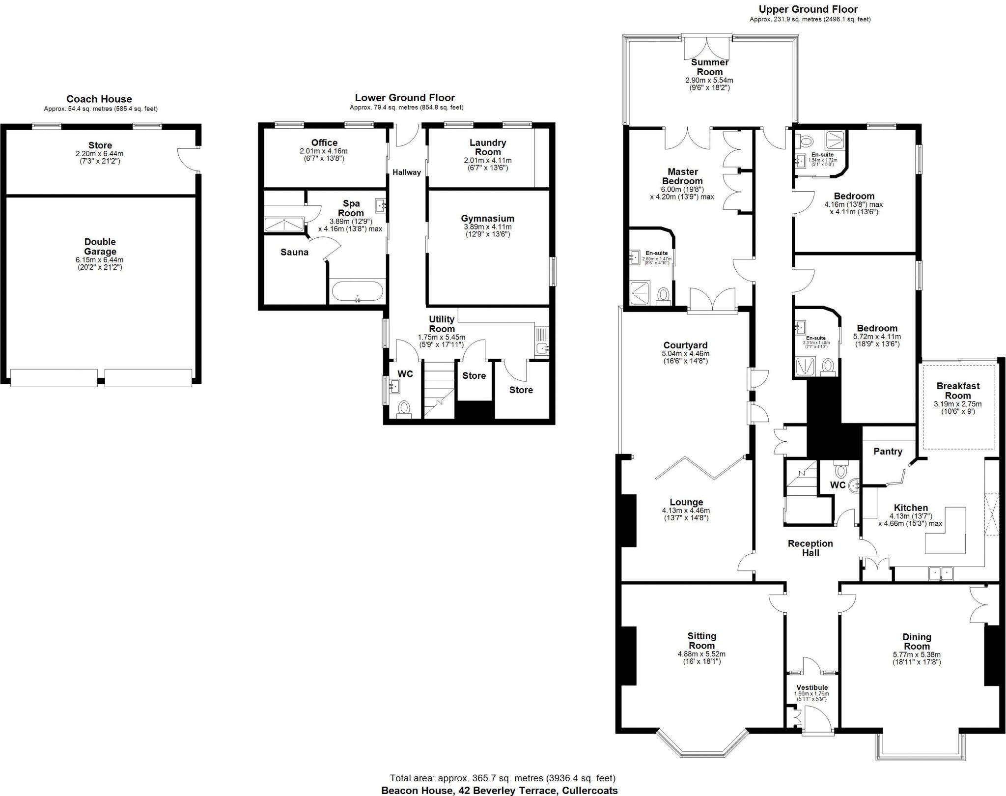 Beacon House, Beverley Terrace, Cullercoats, North Tyneside floorplan
