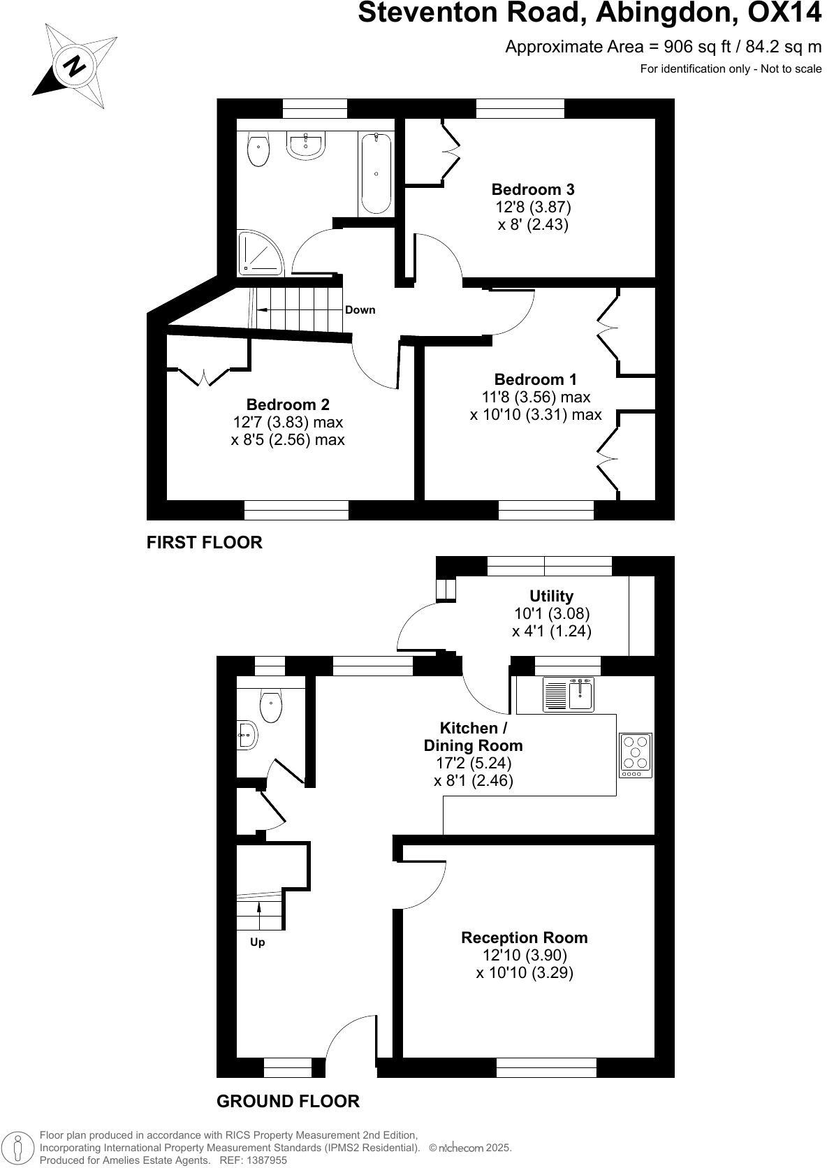 Steventon Road, Drayton floorplan