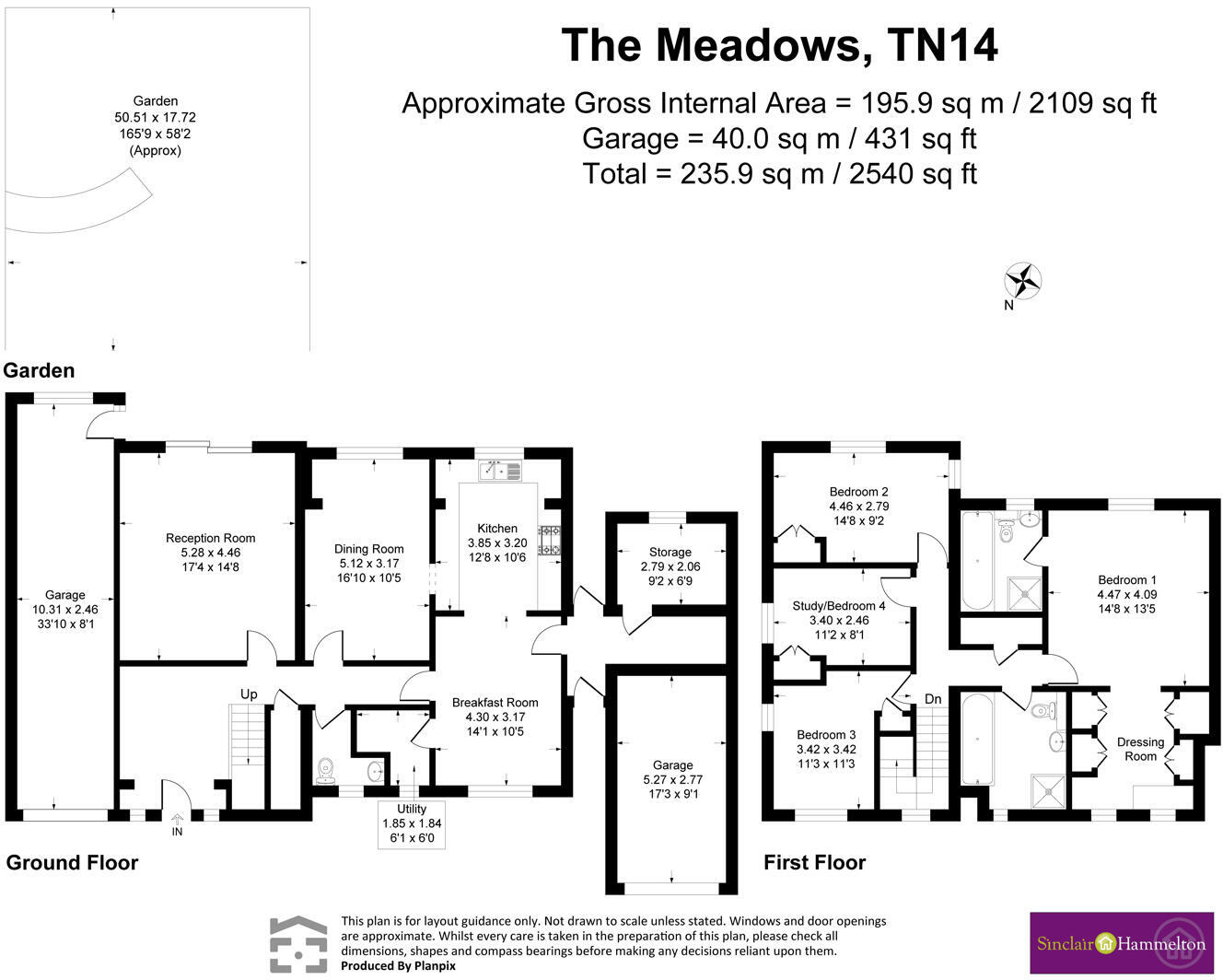 The Meadows, Halstead, Sevenoaks floorplan