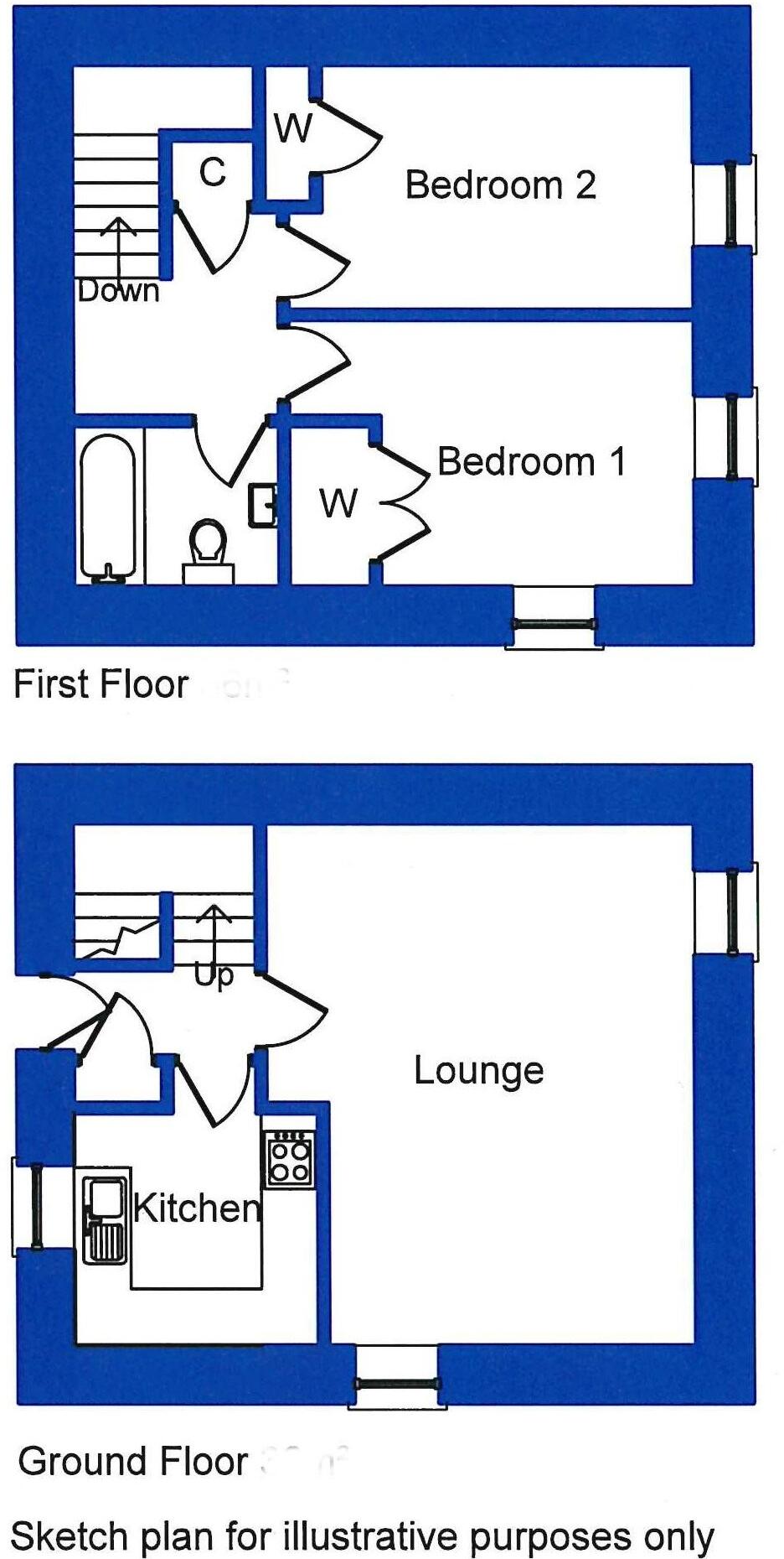 Newton Stewart, Wigtownshire, DG8 floorplan