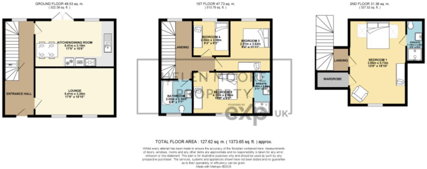 Taurus Street, Sherford, Plymouth, Devon floorplan