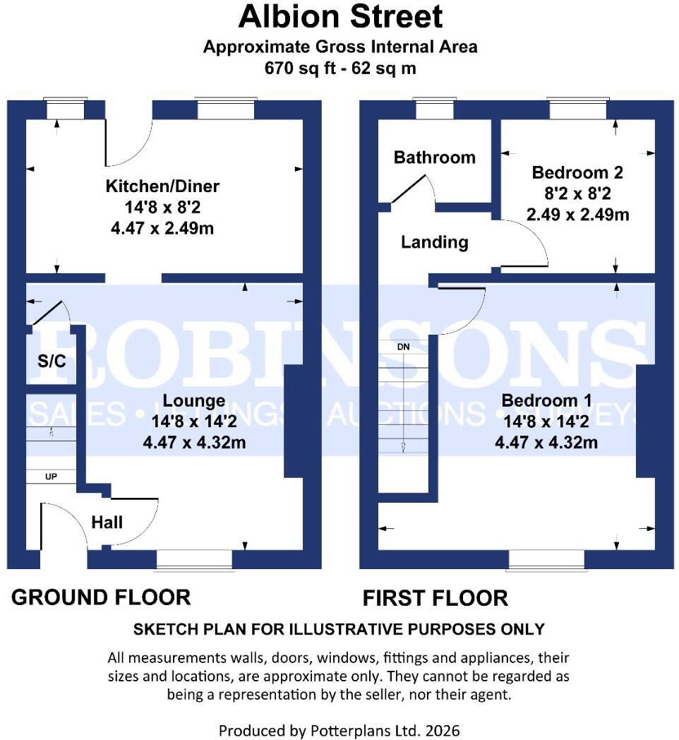 Albion Street, Spennymoor floorplan