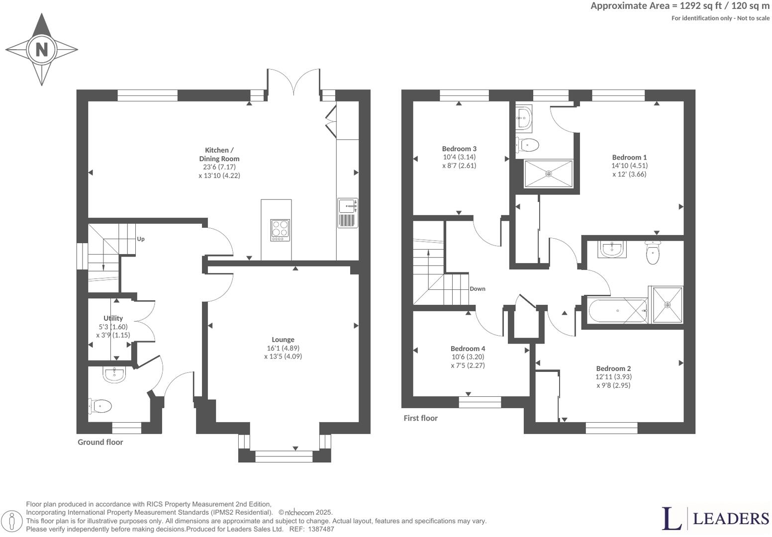Teal Way, Wistaston, Crewe floorplan