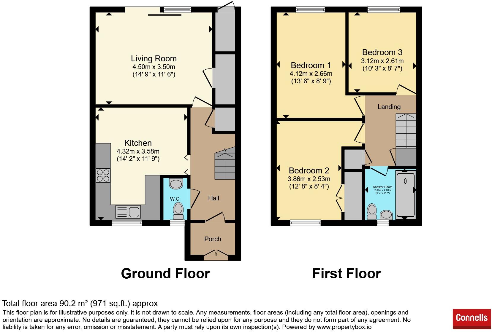 Rawlinson Road, Leamington Spa floorplan