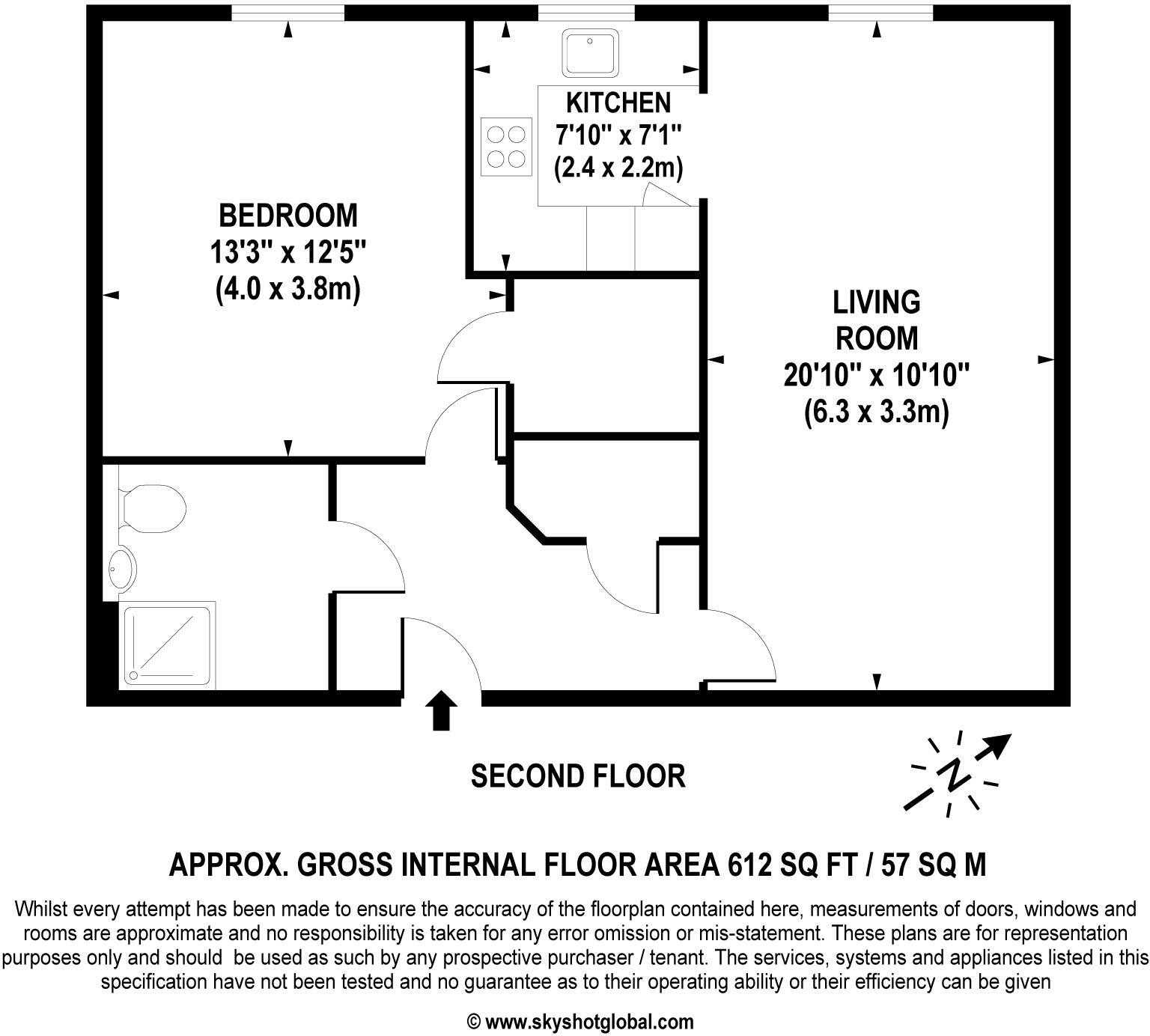 Waterloo Road, Epsom floorplan