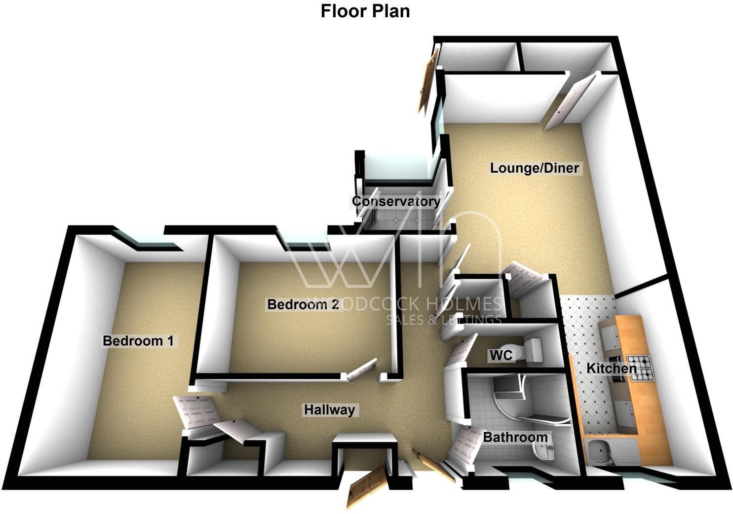 Bringhurst, Orton Goldhay, Peterborough floorplan