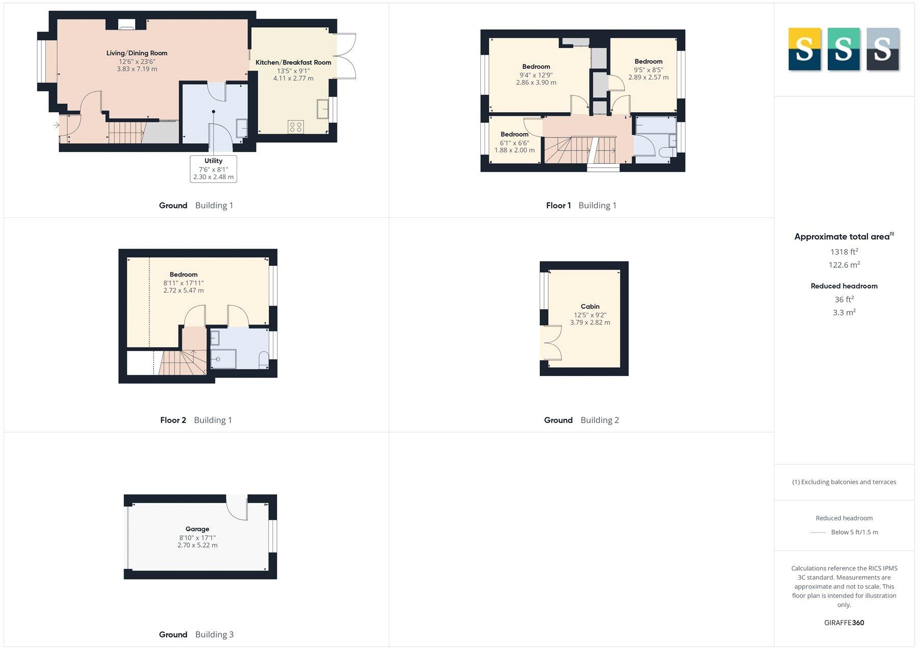 Lynwood Drive, Mytchett, Camberley, Surrey, GU16 floorplan